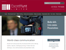 Tablet Screenshot of escotthunt.co.uk